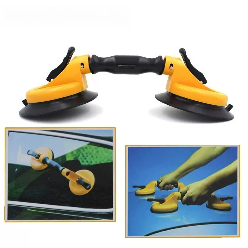Auto glass suction cup, curved glass suction cup, double-claw/two-claw tile marble suction extractor