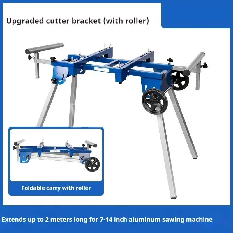 Workbench Woodworking Table Mobile Bracket Aluminum Machine Miter Saw Workbench Portable lCutting Machine Stand