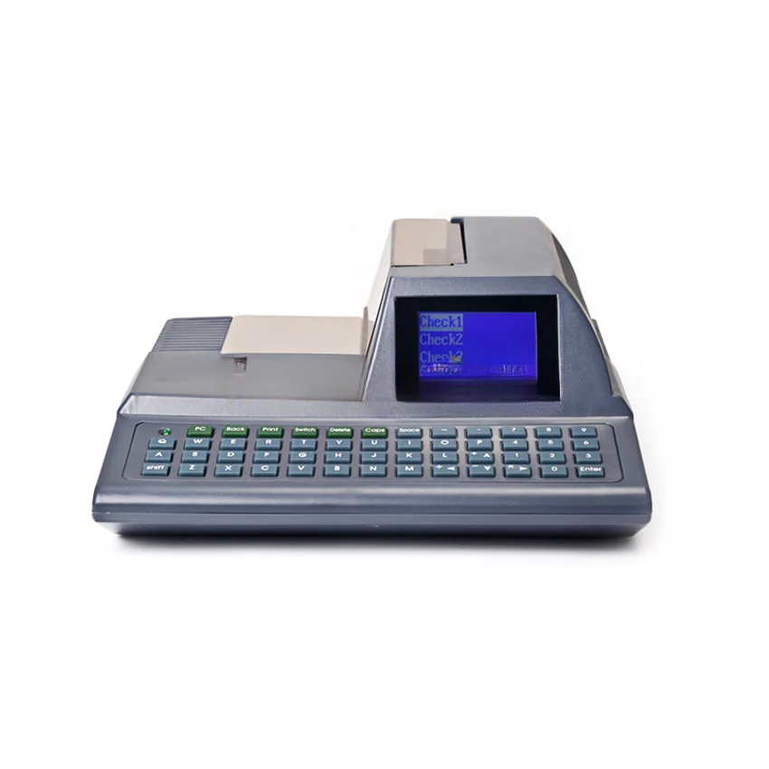 Intelligent Automatic Full-Keyboard Check Printing Printer, Cheque Writer, Check Writing Machine, English Letterhead Typewriter