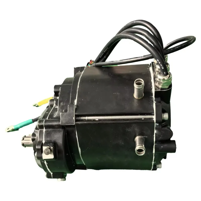 Heavy Duty Water Cooled Electric Bike Motor High Torque Motorcycle Application Reliable Cooling