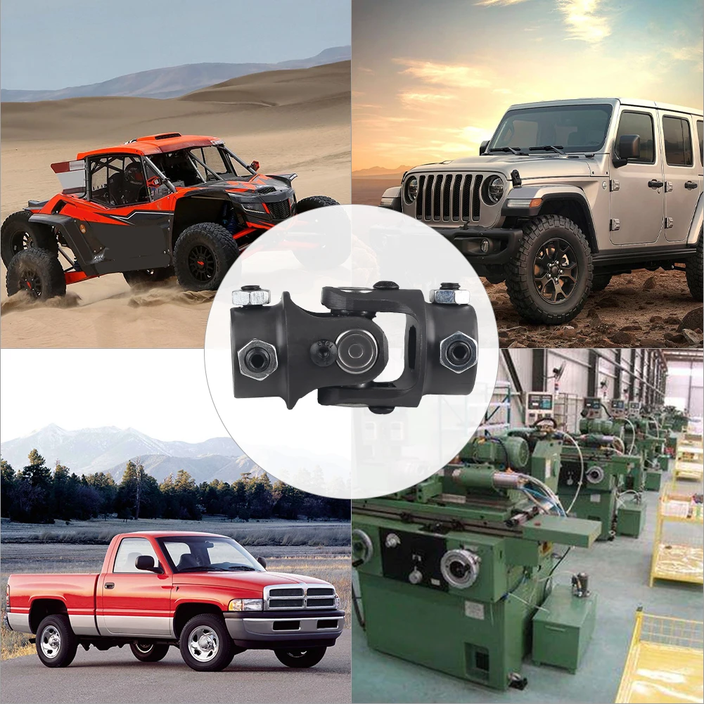 Универсальный шарнирный соединитель, одинарный рулевой вал 3/4 дюйма, DD x 3/4 дюйма, DD 83 мм, двойной одинарный рулевой вал, соединительные автомобильные аксессуары