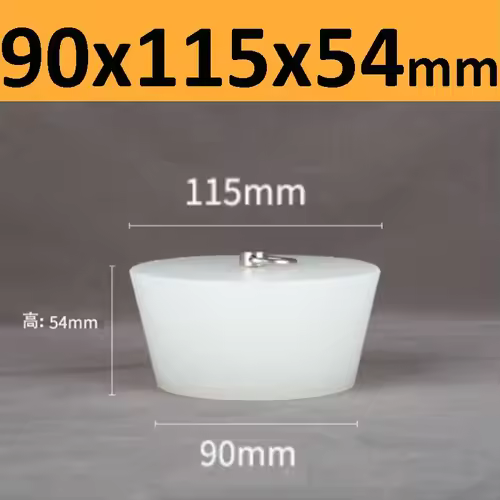 Conical Silicone Plugs With D Ring Waterproof Sealing Cover High Temp Hole Stopper For Bottle/Fish Tank/Barrel - Image 10