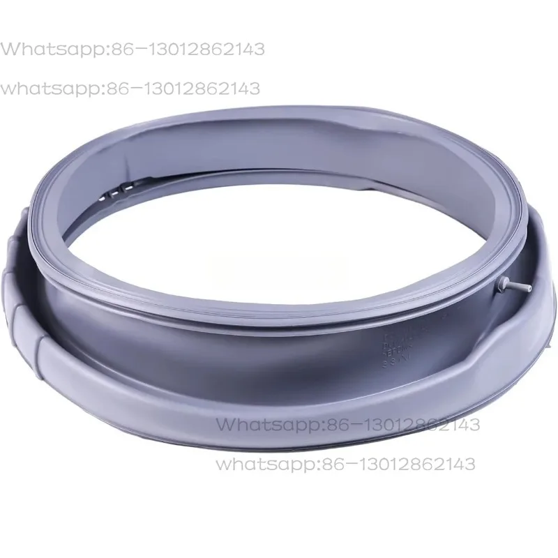 DC97-16596A Washer Door Boot Seal, Rubber Door Gasket Replacement Part Compatible with Front Load Washing Machine
