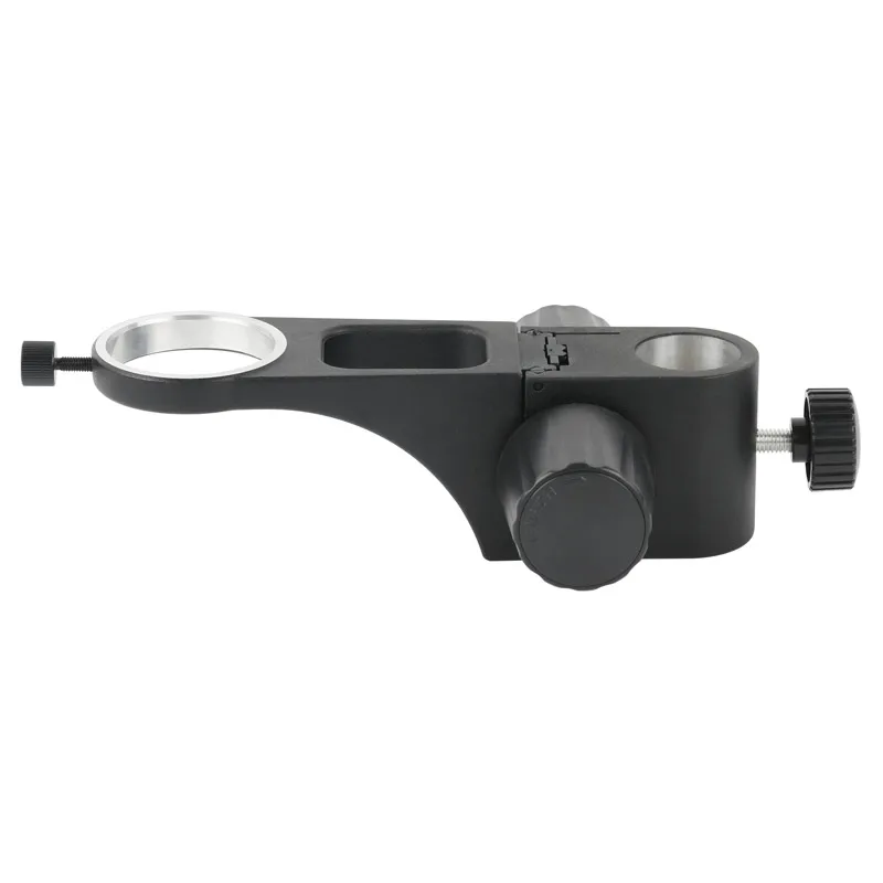 Imagem -03 - Suporte Monocular para Microscópio Suporte de Elevação de Ajuste de 50 mm Braços de Metal Completo para Medição de Lente de Câmera Ccd