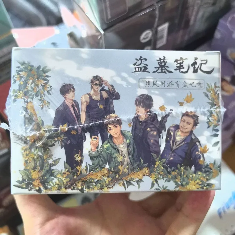 

Tomb Robbery Notes Путешествие с хроникой ветра/дождя деревня, глухая коробка со значком, Wu Xie, Чжан Цинлинг