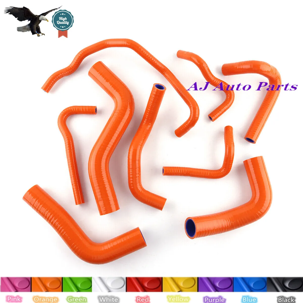 Silicone Radiator Hose For 1989-1993 MAZDA Roadstar Miata MX-5 NA6CE B6ZE（3-PLY Hose ）