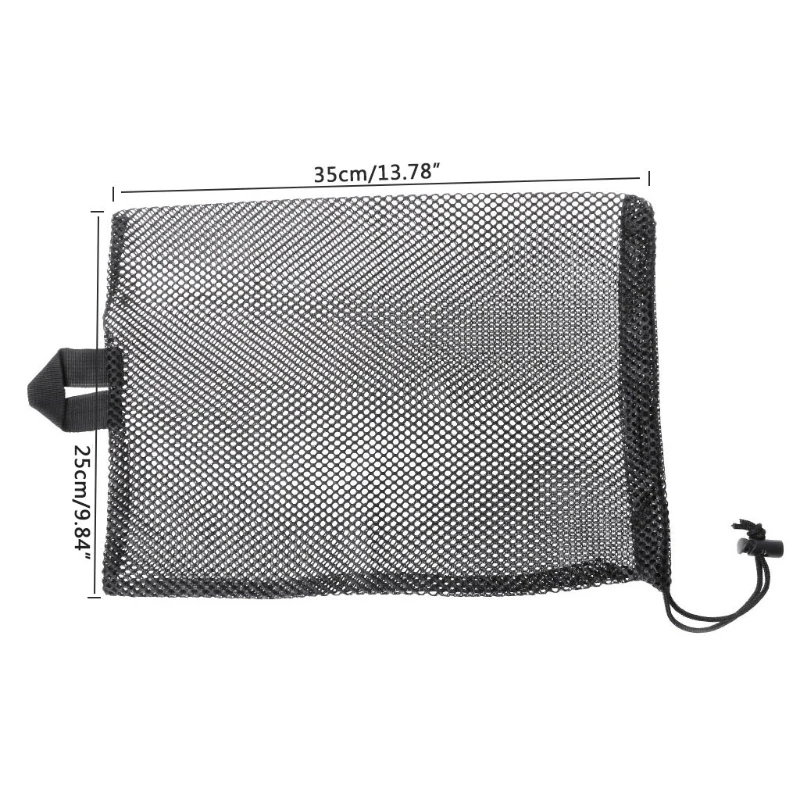 Pochette plongée pour natation, séchage rapide, rangement plongée sous-marine, à cordon en maille, livraison directe