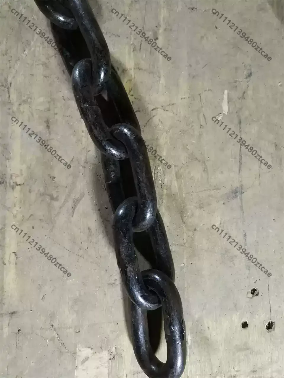Thickened Manganese Steel Chain Automatic Lock Hook Spare Parts For Muck Dump Truck Rear Door