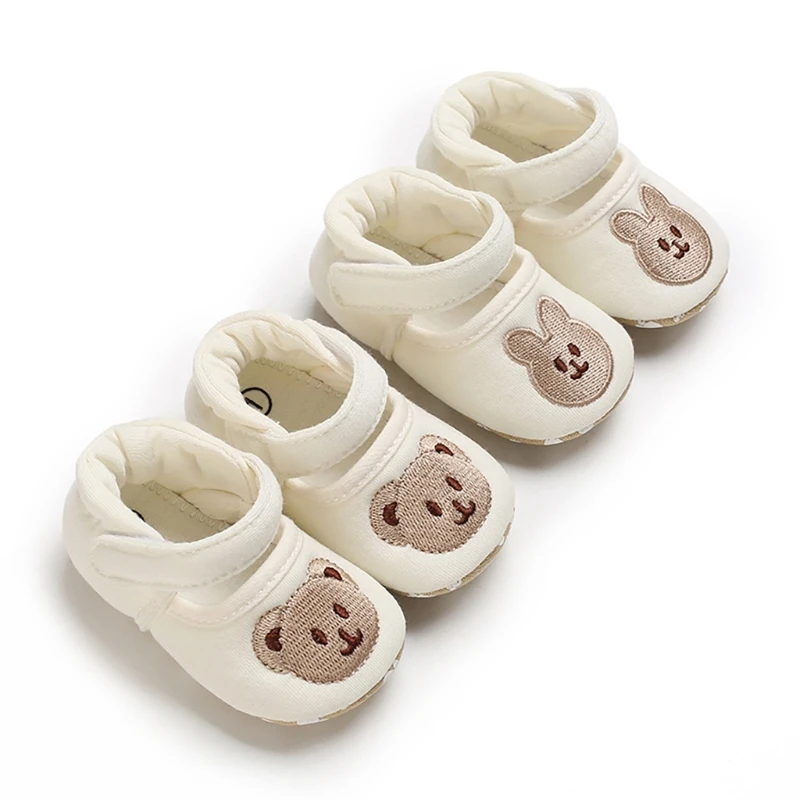 

Toddler Shoes Cotton Shoes Baby Learning to Walk Shoes not Slip Soles Bear Pattern Kids Shoes for Stability & Comfort