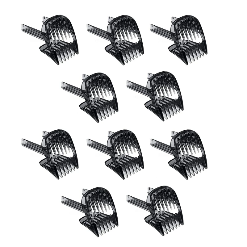 10X New 1-7Mm Hair Clipper Comb For  HC9450 HC9490 HC9452 HC7460 HC7462 Hair Trimmer Replacement Comb