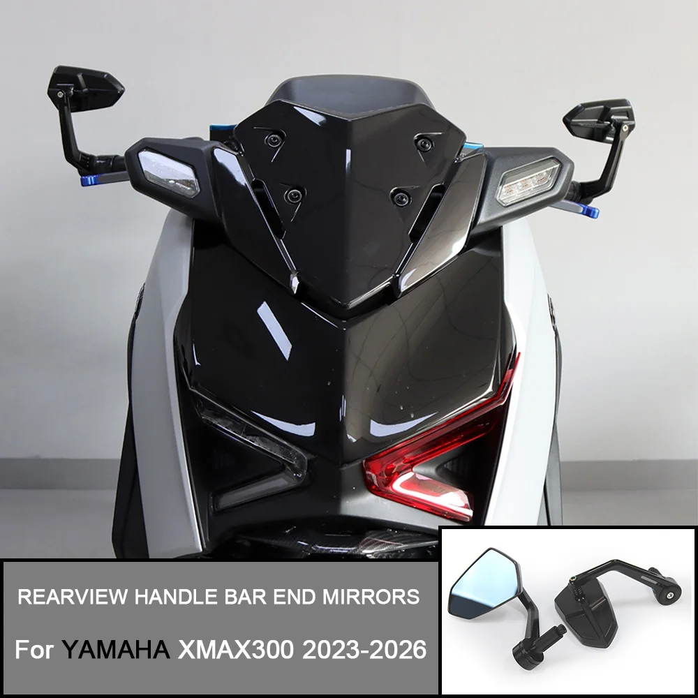 Motorrad-Lenkerendenspiegel für YAMAHA XMAX300 2023-2026 2025 Motorrad-Lenker-Endspiegel