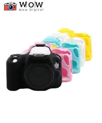 For Canon EOS 250d 200dii 200D rebel SL2 kiss X9 DSLR camera rubber Silicon case soft body cover protector skin