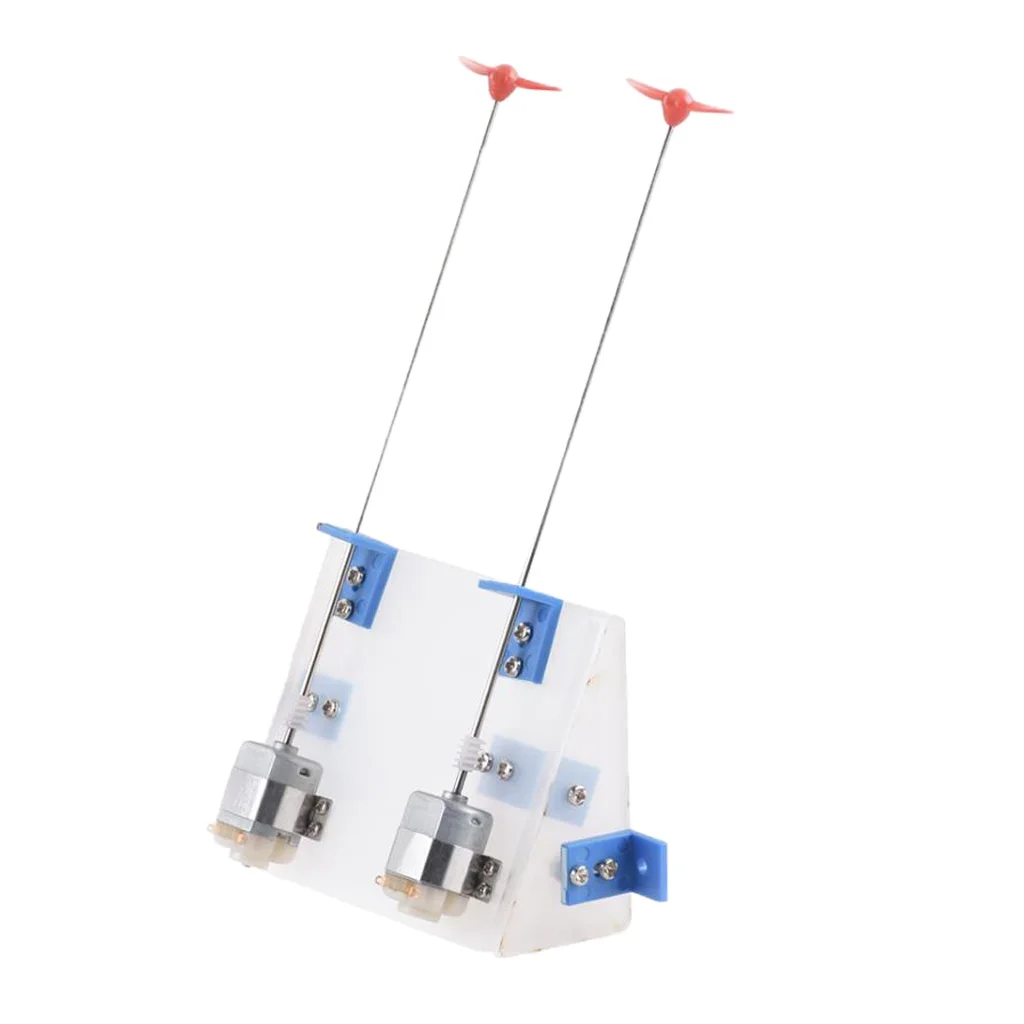 RC Boat Parts and Accessories Educational Propeller Motor Shaft Kit Remote Control Boat Toy for DIY Kids Gift Model