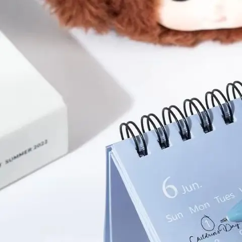 

2026 Small Standing Flip Weekly Calendar Creative Coil Calendar Planner For Daily Schedule Planning