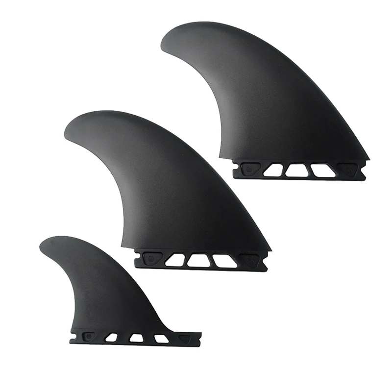 1 Set Surf Fins Surfboard Fibreglass Fin MR Twin Fins For Single Tab Surf Boards Shortboard