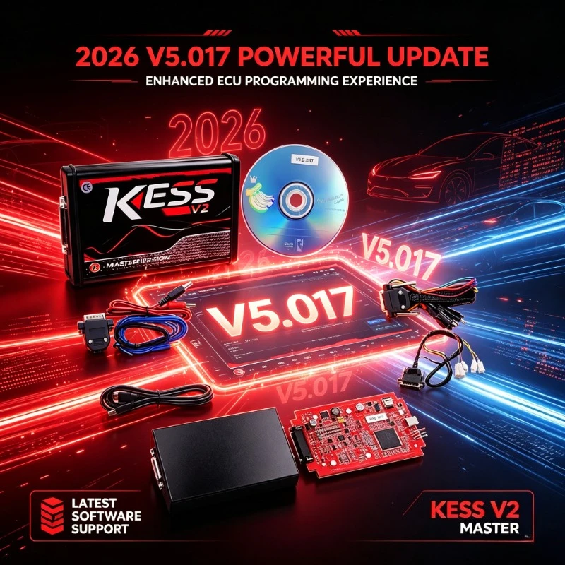 Appareil de programmation de l’unité de contrôle électronique (ECU) pour voitures, avec accès illimité, matériel principal KESS V2, logiciel 2.8 améliorable, interface OBD2 pour l’optimisation des performances des véhicules d’occasion.