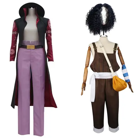 Anime Usopp Dracule Mihawk Cosplay  Costume Men Outfit Full Set
