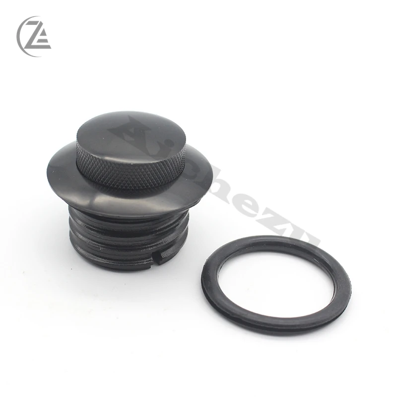 ACZ Motor Counterclockwise Screw-In CNC POP-UP Gas Tank Cover Fuel Cap with O-Rings for Harley Davidson Sportster 1982-2001