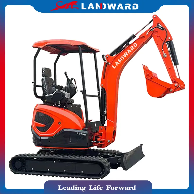 Chinese Graafmachine Mini Digger Met Bijlagen Fabriek Direct Leveren Nieuwe Crawler Graafmachine Multifunctionele Farm Digger Machine