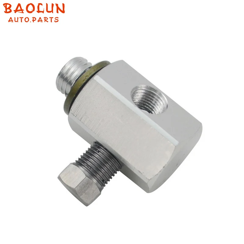 

BAOLUN For BMW 3 Series E30 E36 318IS 320 325i 328 M3 1/8 Npt Ports 3 Port Oil Pressure Gauge Adaptor