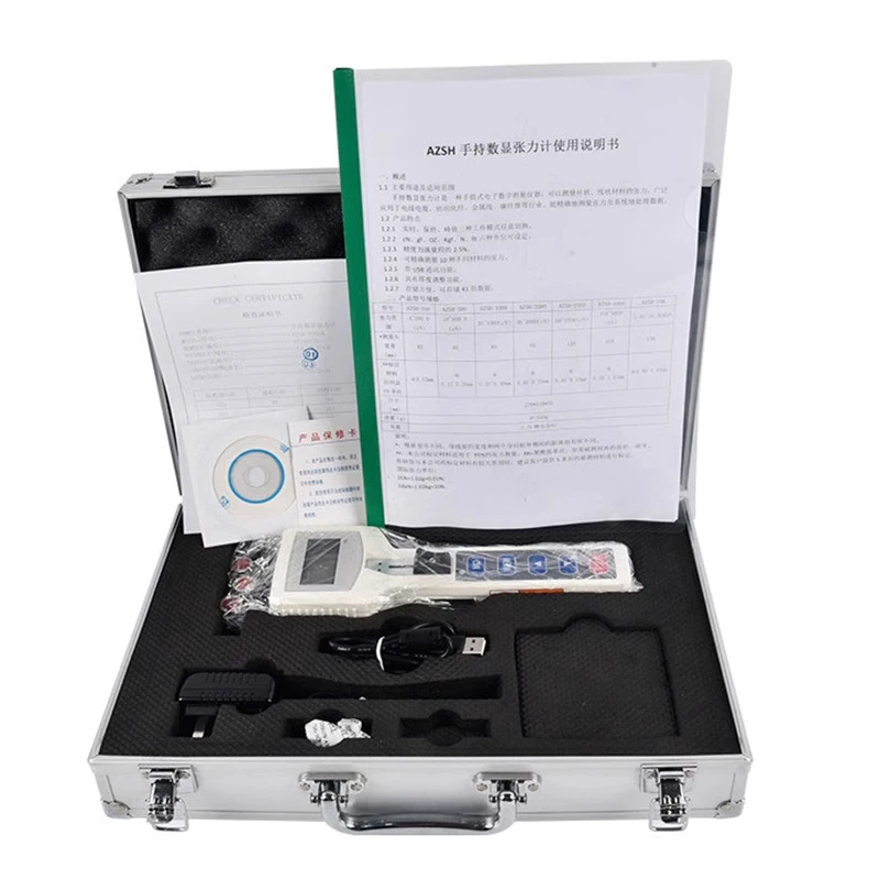 

Ручной цифровой тензиометр, электрозащитный прибор для измерения натяжения из химического волокна, металлической проволоки, из углеродного волокна