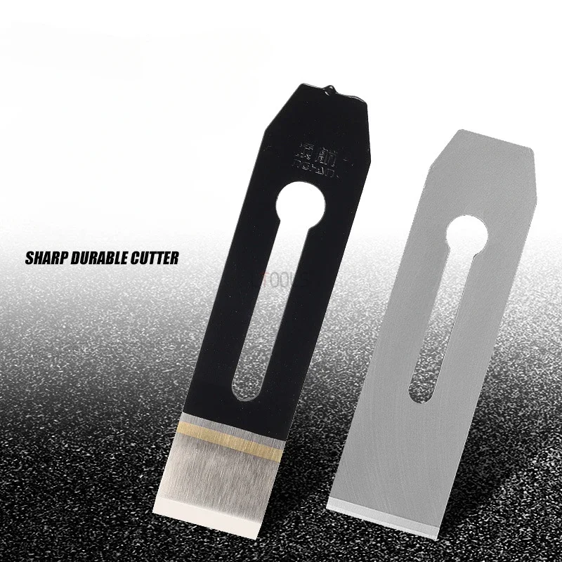 

DIY New Woodworking High Speed Steel Blade and White Steel Polishing Knife Set Fast Planer Woodcutting Knife Root Carving Tools