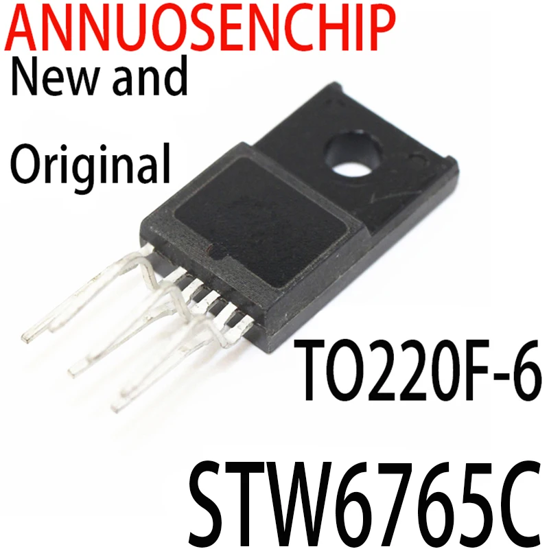 5 unids/lote nuevo y Original STRW6765 W6765 STRW-6765 TO-220F-6 STW6765C