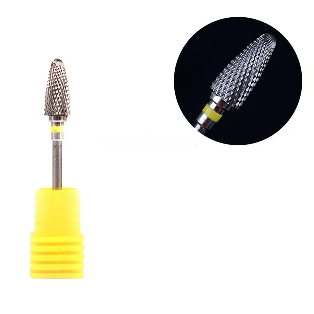 Left Hander Milling Cutter Ceramic Nail Drill Bits Electric Manicure Machine Accessories Rotary Electric Files Art tools