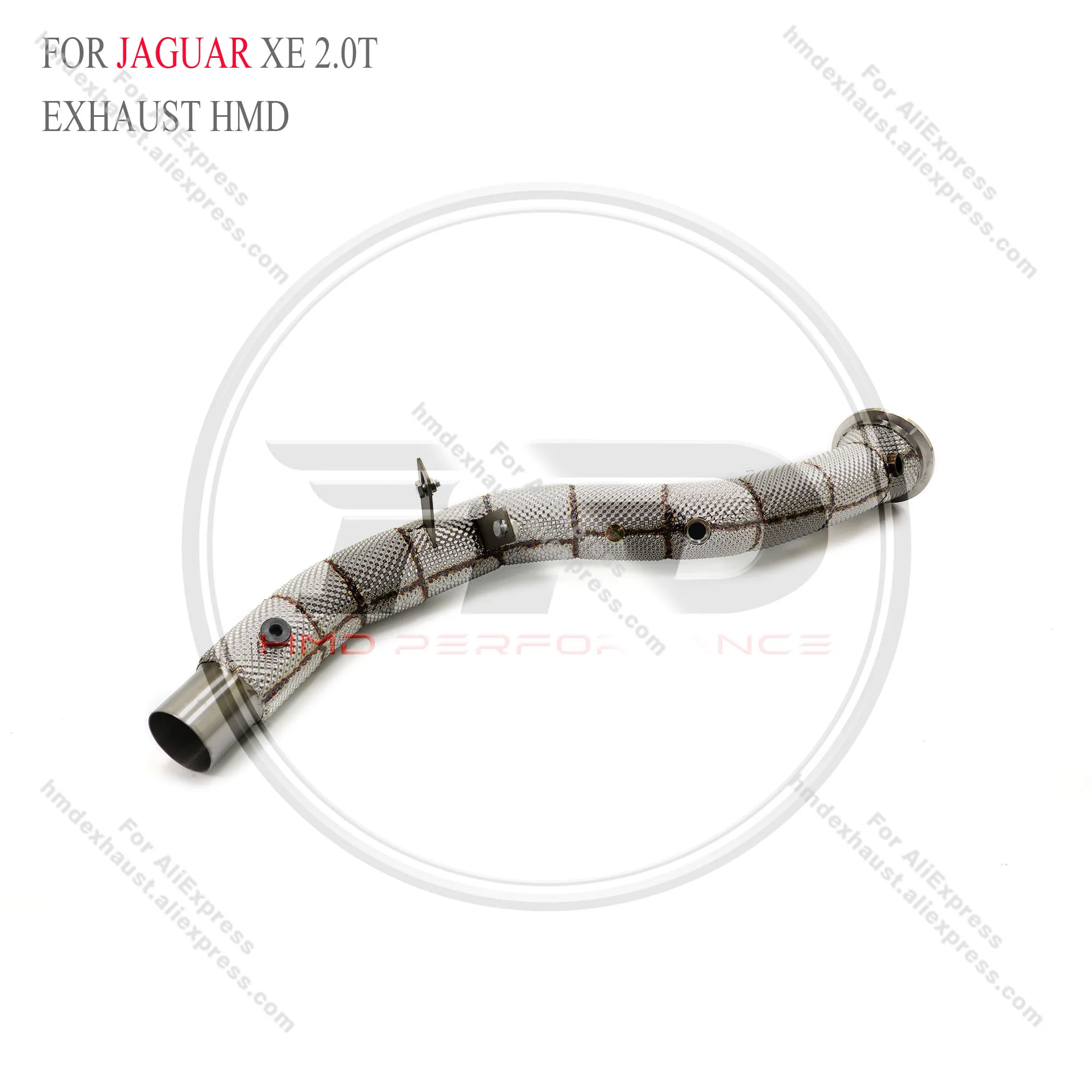 

HMD Exhaust System High Flow Performance Downpipe for Jaguar XE 2.0T with heat shield