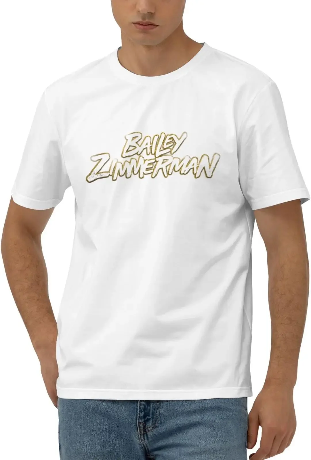 Bailey Music Zimmerman Shirts for Men Short Sleeve Cotton Tshirts Tees High Quality 100%Cotton Short Sleeve