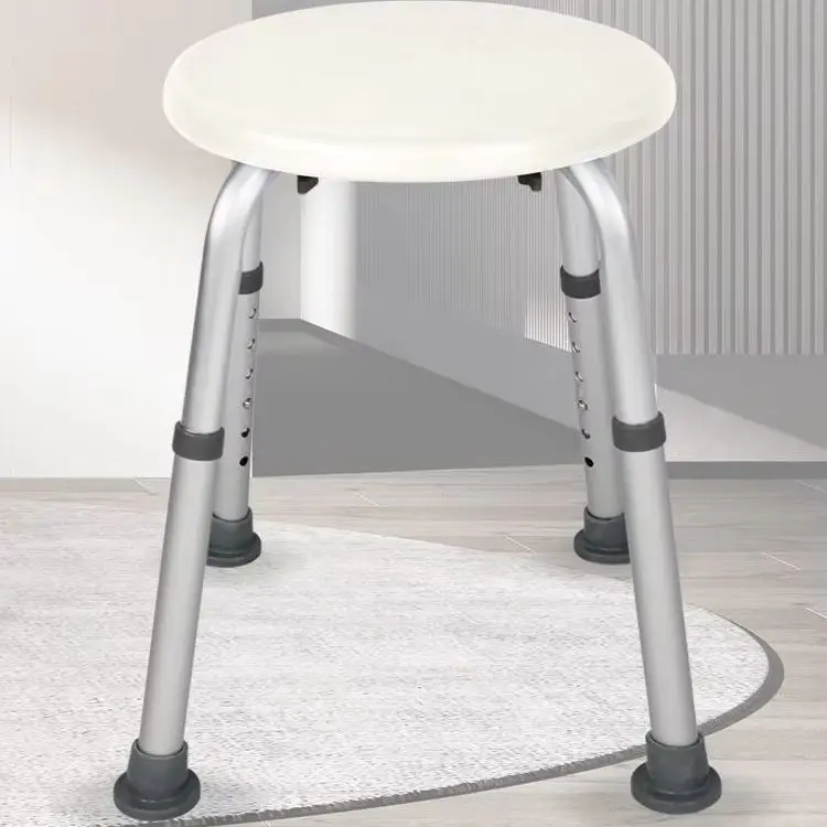 Adult Shower Seat Children's Bathroom Stools Round Senior Shower Seat For Elderly Disabled Pregnant Women