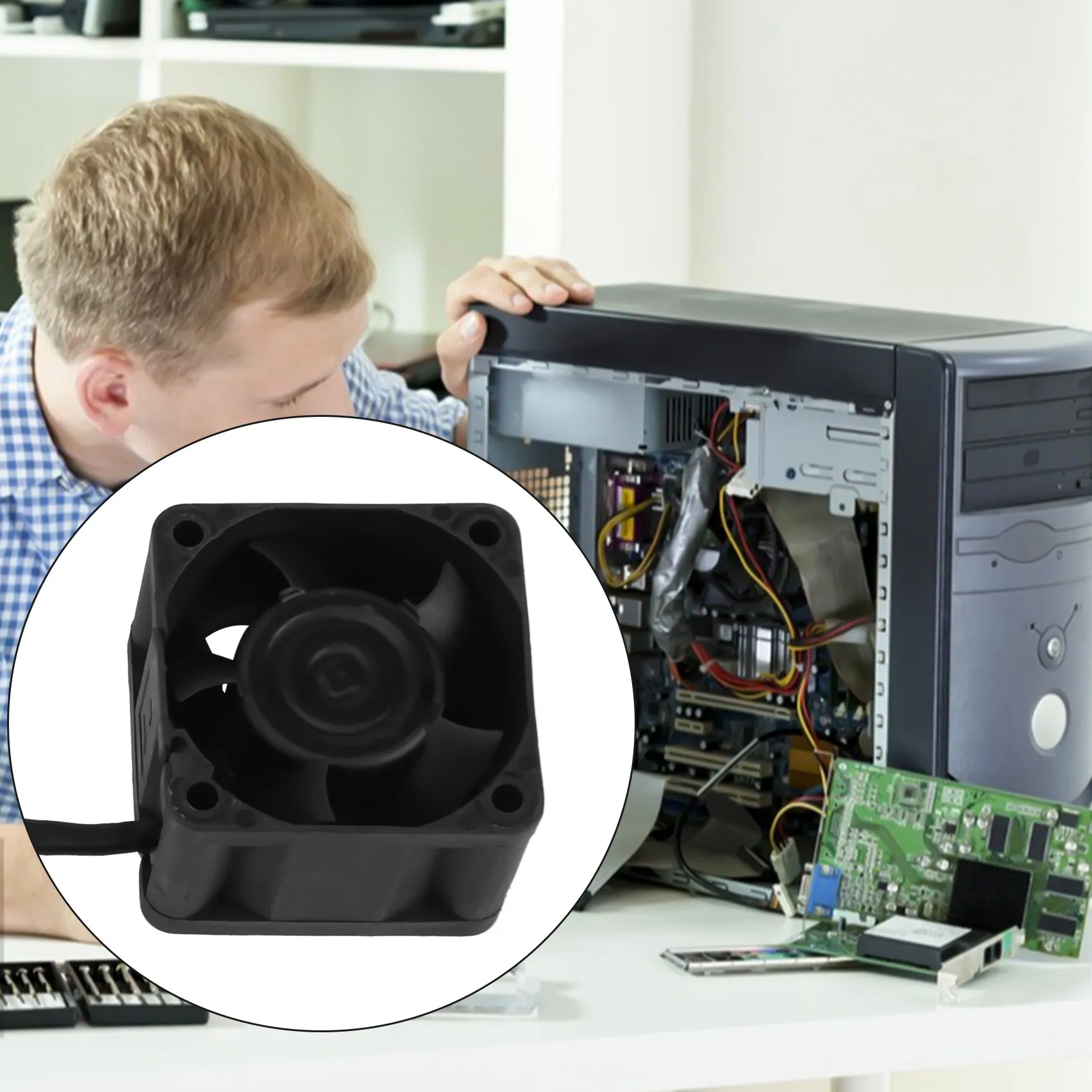 A97T1PCS FFB0412SHN 4028 4 センチメートル 12V 0.60A マイクロ暴力エアフローファン 40X40X28MM クーラーファン ANTMINER AWP8 PSU 冷却ファン