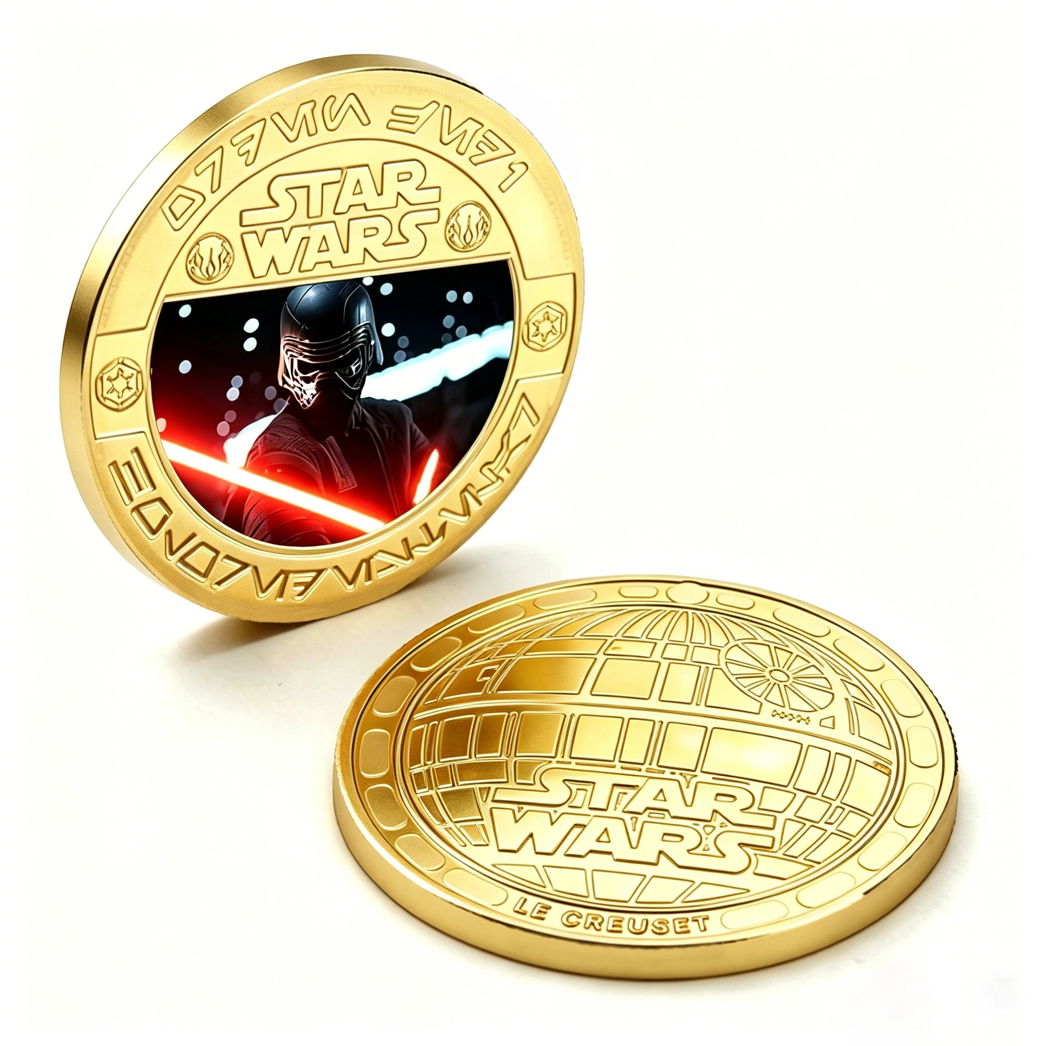 moeda-comemorativa-colorida-star-wars-dourada-artigo-de-anime-e-desenho-animado-presente-artesanal-de-metal-darth-vader-para-colecionadores-e-fas-de-filmes