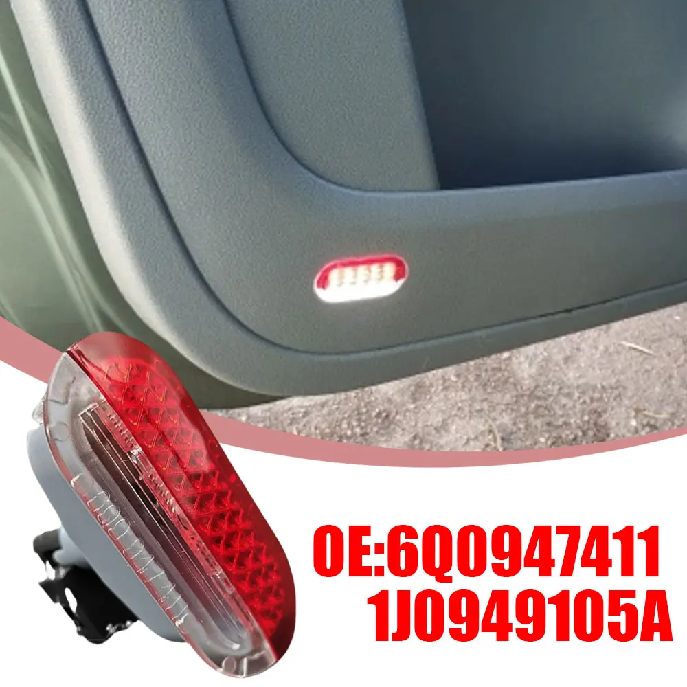 

1x Car Open Door Warning Lamp Safe Anti-collision Light Welcome Lamp for VW Golf 4 MK4 Bora Jetta 1998-2005 6Q0947411 1J0949105A