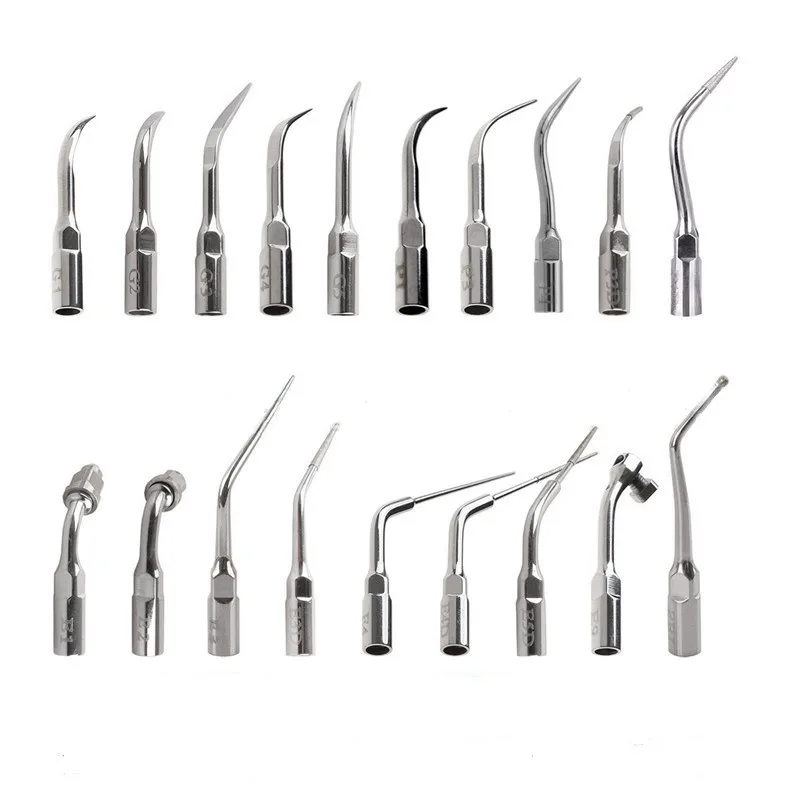 

1pc Dental Scaler Tips Scaling Periodontics Endodontics Tip G P E for EMS Woodpecker Ultrasonic Scalers