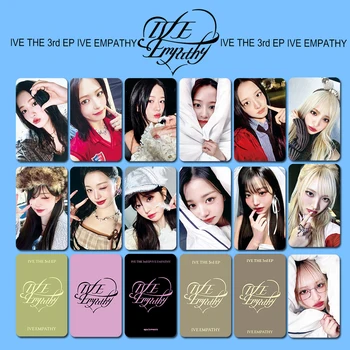 Kpop IVE Fotokarte Wonyoung NEUES Album EMPATHY Lomo Karten Yujin Gaeul LIZ Rei Leeseo Fotokarte Fans Geschenk Merch Zubehör