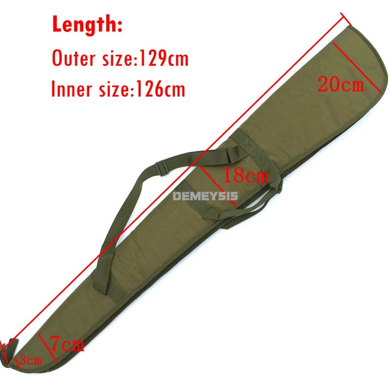 Bolsa táctica para rifle de francotirador acolchada protectora