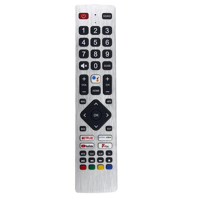【PERALATAN RUMAH】1 Buah Suku Cadang Pengganti Remote Control RMC0134 untuk Remote Control TV Sharp, Pengaturan Gratis