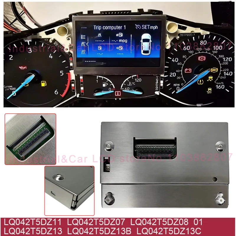 

Оригинальный 4,2-дюймовый ЖК-дисплей LQ042T5DZ01 LQ042T5DZ07 LQ042T5DZ11 LQ042T5DZ13 LQ042T5DZ13K LQ042T5DZ15 для Ford Kuga