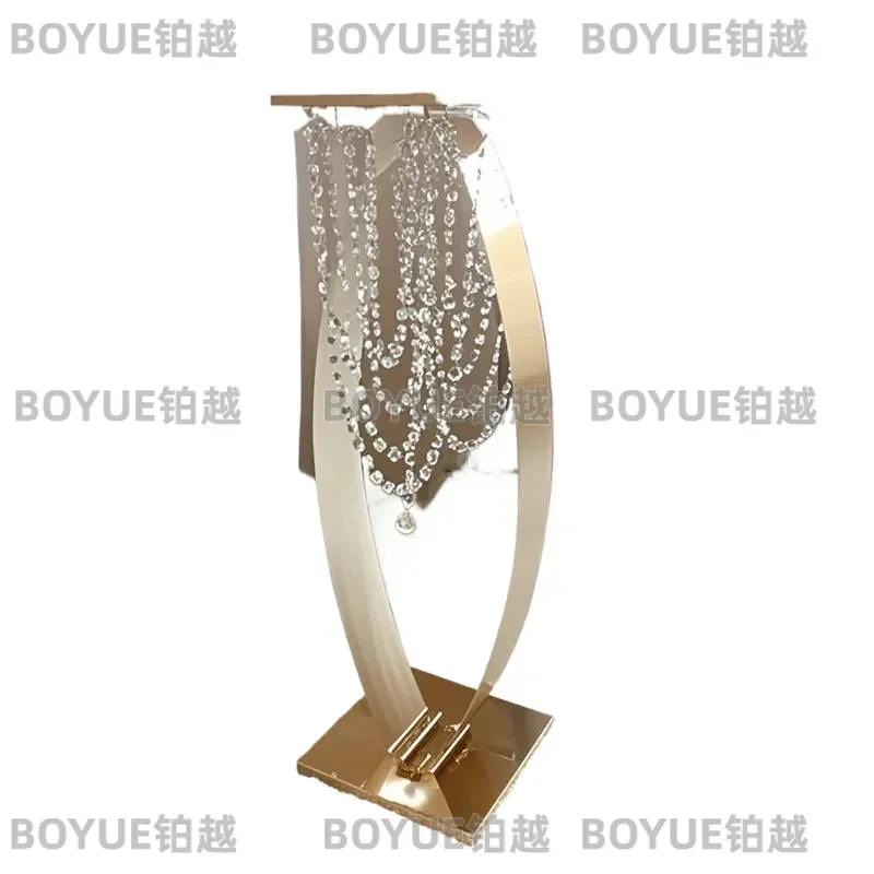 4/5/10 PCS 30-Inch Metal Flower Rack Stands for Wedding Centerpieces Event Party Decor Road Flower Arrangement Supports