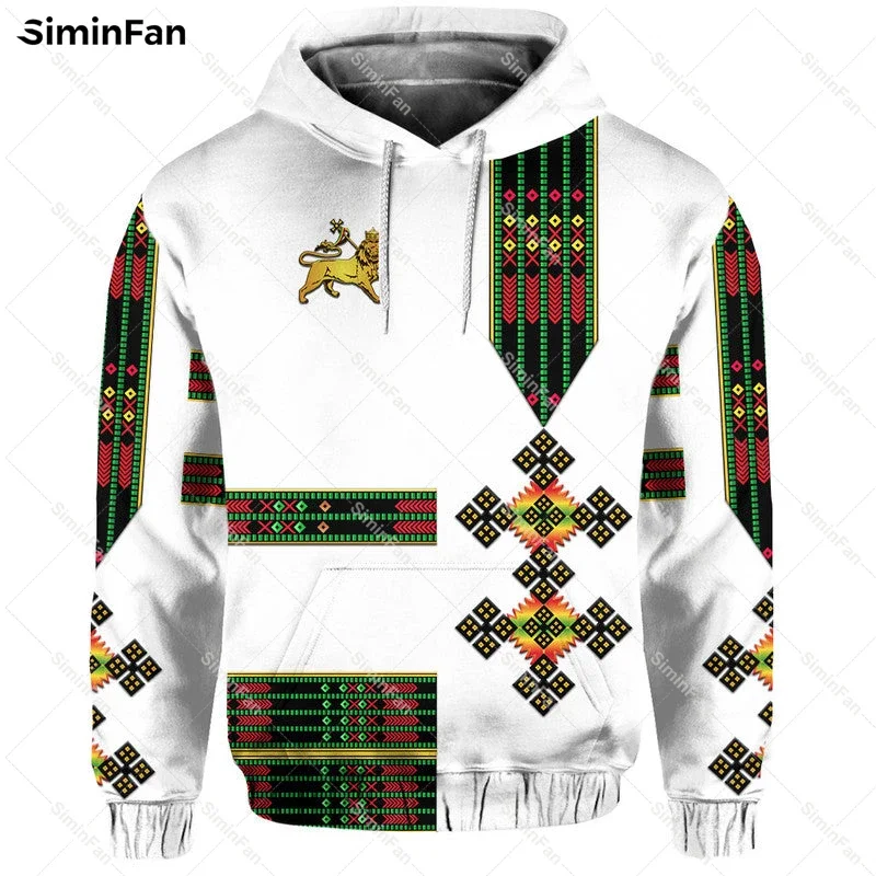 Ethiopian Tibeb Lion Cross 3D All Over Printed Hoodie Men Hooded Pullover Zip Jacket Coat Sweatshirt Unisex Outwear Female Top-1