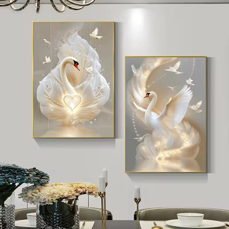 5d-diy-diamante-bordado-kit-dourado-branco-cisne-animal-strass-pintura-decoracao-de-casa-diamante-mosaico-arte-nova-chegada