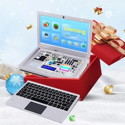 CrowPi 2 11.6 Inch 1920*1080 IPS Screen Raspberry Pi Laptop STEM Programming Python Scratch AI Learning Kit Platform