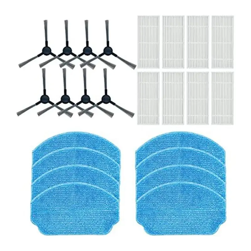 

-[Retail TX] Side Brush Filter Cloth Spare Parts Compatible For MAMNV ZCWA Onson BR150/BR151 Robot Vacuum Cleaner