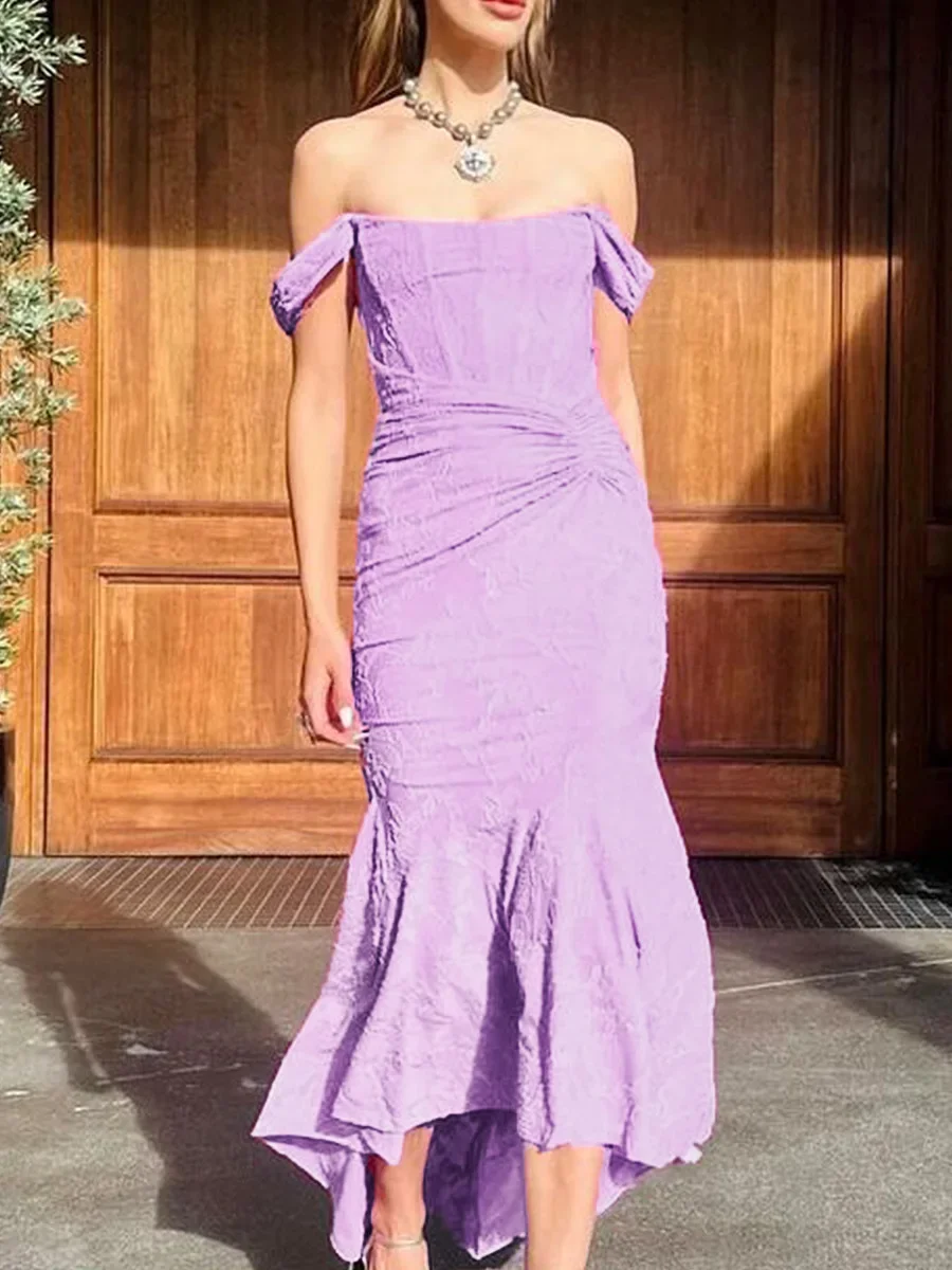 Suninheart Zomer Bloemenprint Midi Jurk Elegante Jurk 2024 Mouwloze Blauwe Verzamelde Jurk Zoom Verjaardagsfeestje Jurken Vrouwen - afbeelding 1