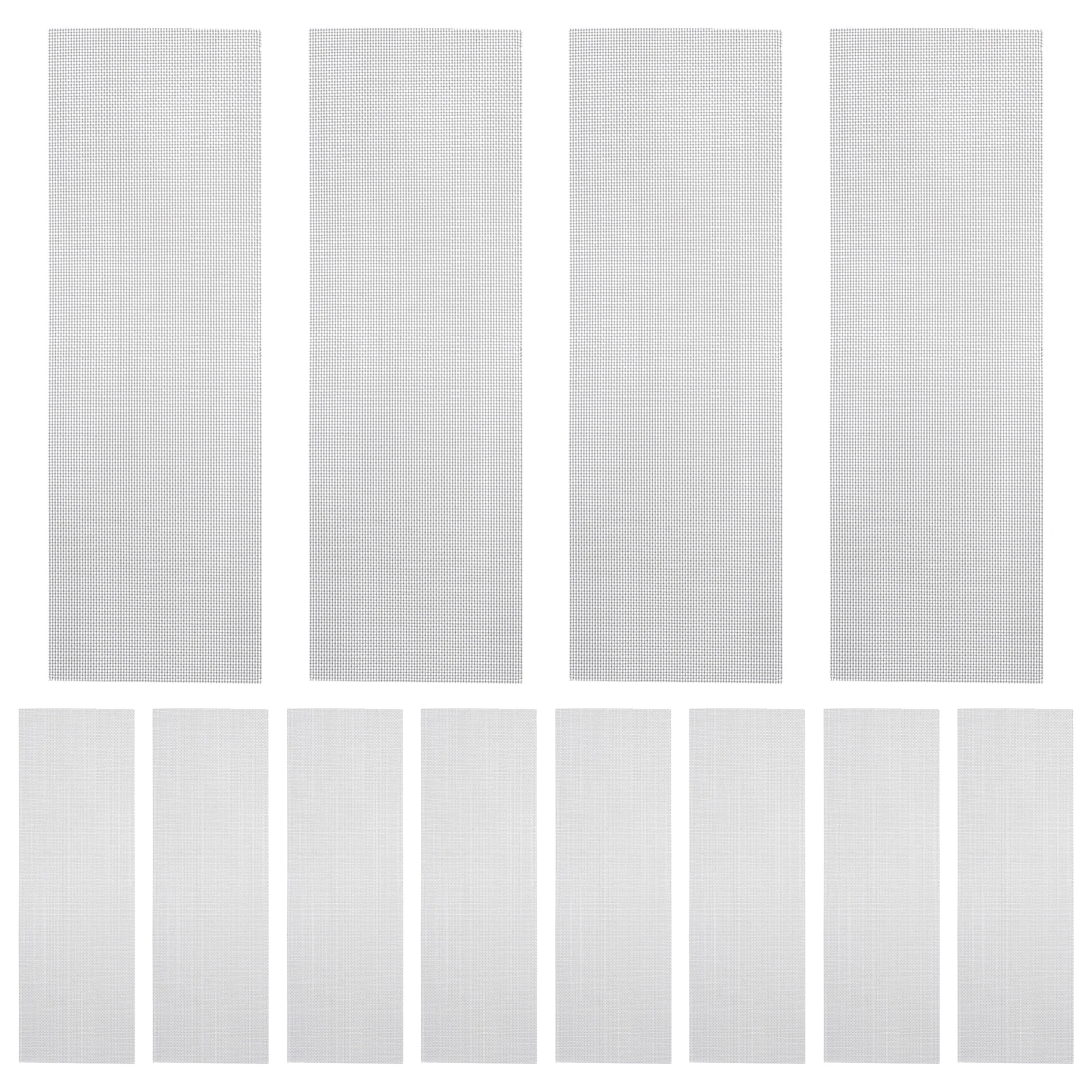 

12pcs Repair Network Patches Mesh Panel Reinforcement Stainless Steel Car Bumper Kit Thermoplastic Wire Screen Tools
