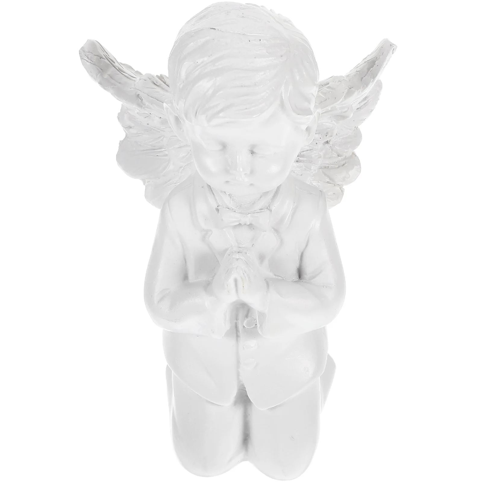 

1Pcs Miniature Angel Sculpture Beautiful Resin Adornment for Office Home Garden Decor Long-Lasting Color Fade-Resistant Art