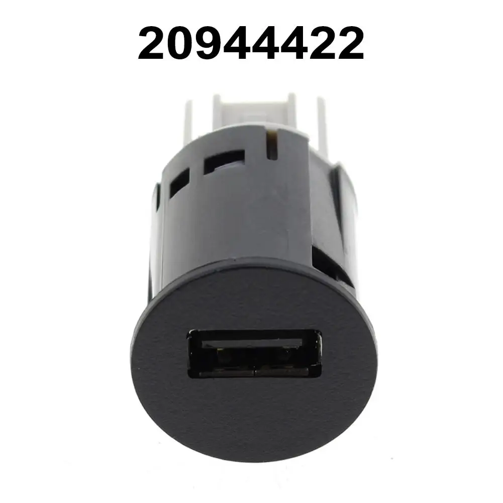 Center Console Socket Car USB Port Socket Car Accessories Black ABS Material Practical Design Quick Installation