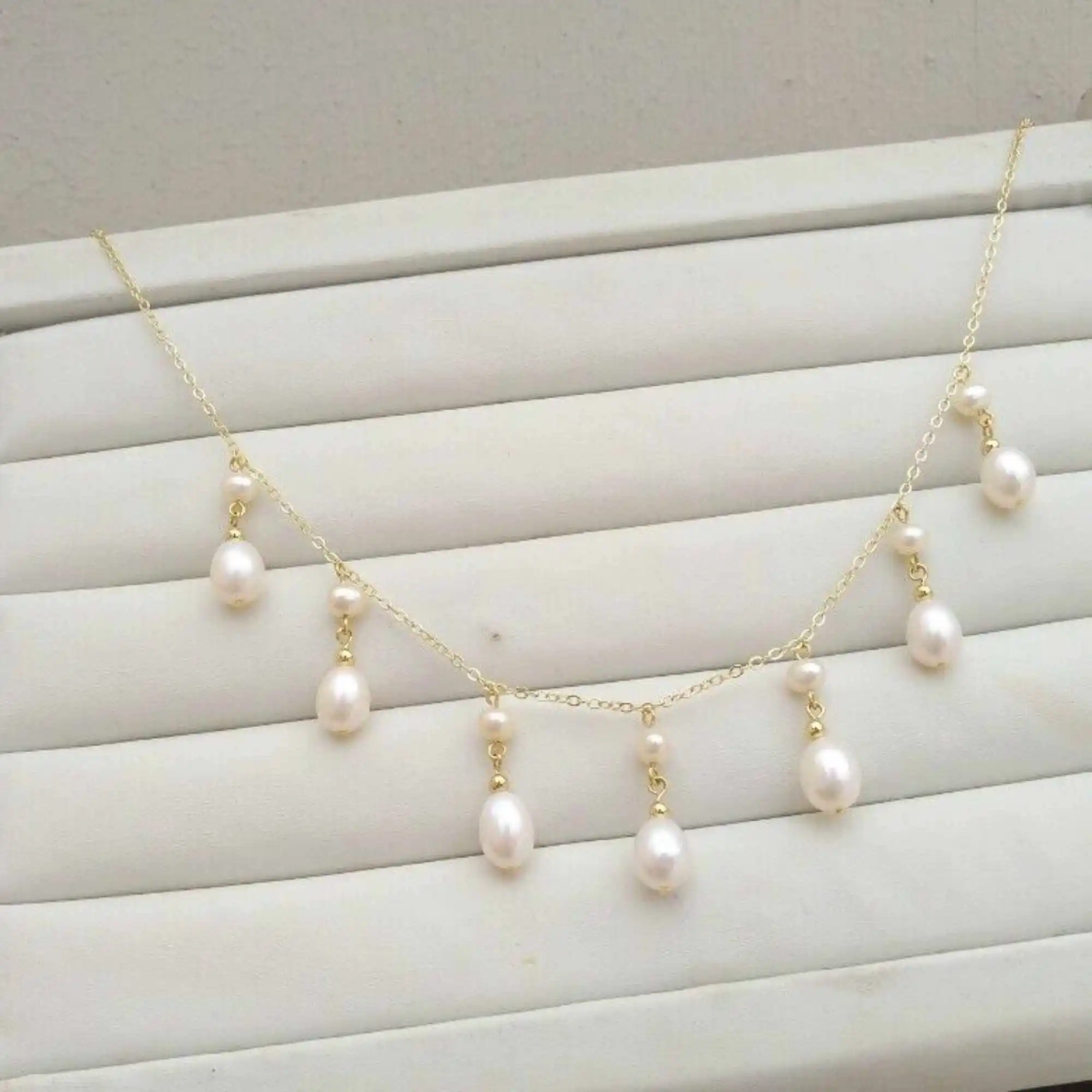 

Natural South Sea white round pearl 14k Gold necklace Practice Mental Classic Fancy Christmas Glowing Chic Souvenir