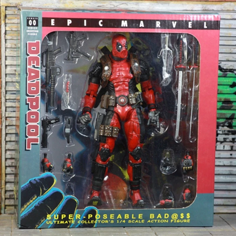 

New Avengers X-Men Death Assistant Dp 8-Inch Mobile Doll Handmade Model Boy Gift Cool Ornament